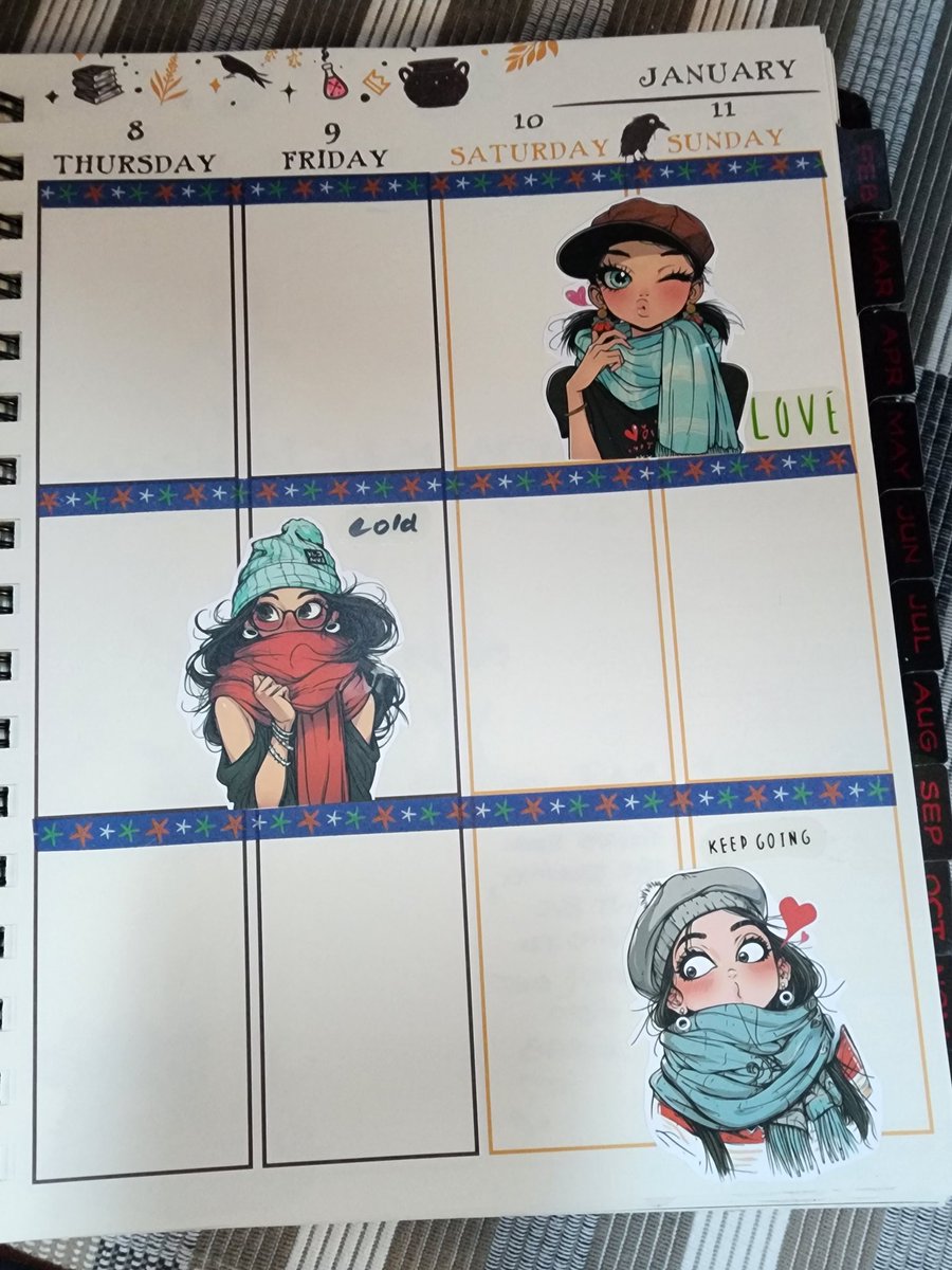 New Year -New Planner by <a href="/Quest_Journals/">Con*Quest™ Journals</a>, and she's a beauty! Love, love, love these yearly planners, all my favorite features on such amazing paper! I highly recommend! 🩷