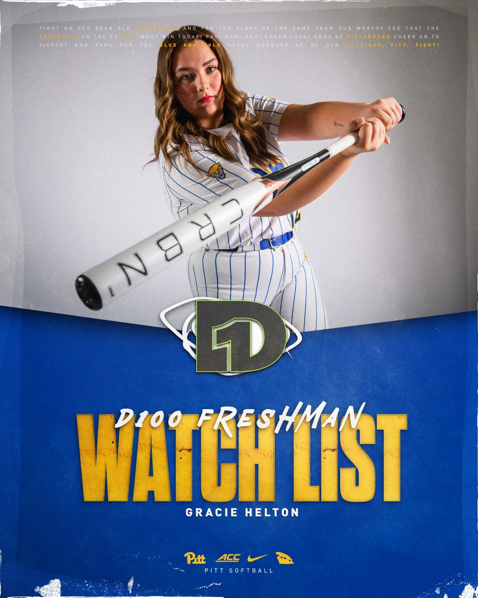 Pitt Softball tweet media