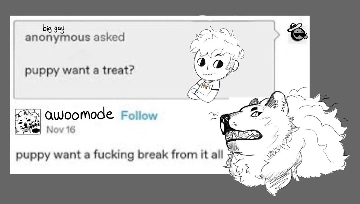 bark‼️🐺🗣️ tweet media