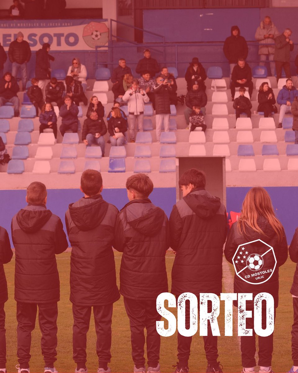 🪄🎊 𝐒𝐎𝐑𝐓𝐄𝐎 🎊🪄

🎁 8 becas de 200€ en Torneos de Semana Santa (temporada 2026/2027)

🎁4 balones de la Copa del Rey

👉🏼Para participar hay que comprar 𝗲𝗻𝘁𝗿𝗮𝗱𝗮 𝗮𝗻𝘁𝗶𝗰𝗶𝗽𝗮𝗱𝗮 del próximo partido contra el Atlético de Madrid C

🎟️De lunes a viernes en la