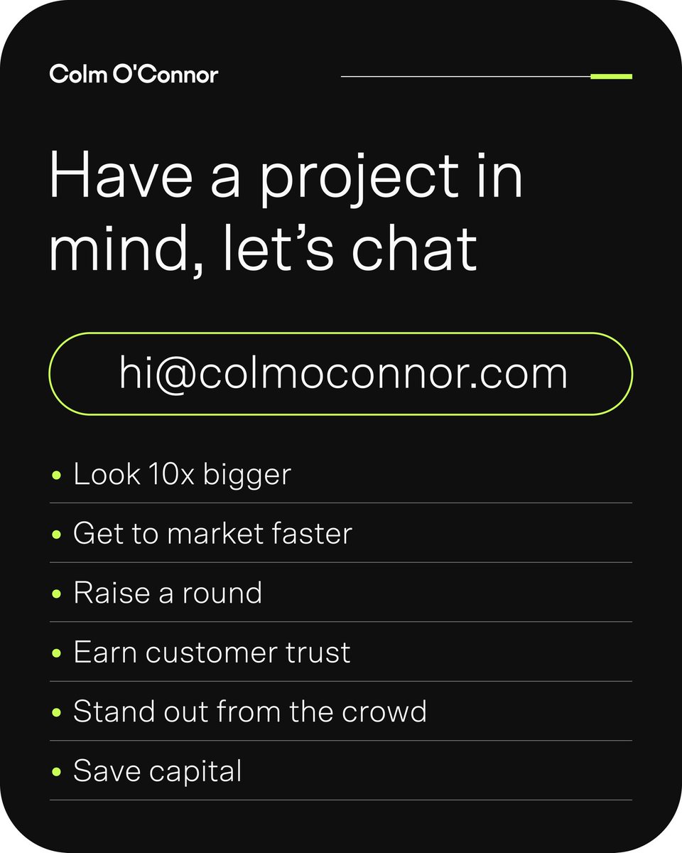 Colm O'Connor tweet media