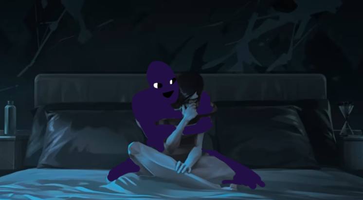 wanderingeffpee's tweet image. purple guy x viper is more canon to me than that abomination than we just saw