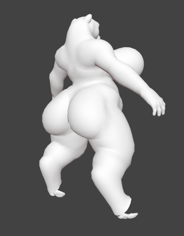 ChimerasLikeSex's tweet photo. Retopology is almost done. Just need to do the paws and then i can work on the inner mouth topology. Floating breasts so they can be simulated and have more geometry. 

#nsfw #furryart #furryartworks https://t.co/Mr9gjc2Ti6