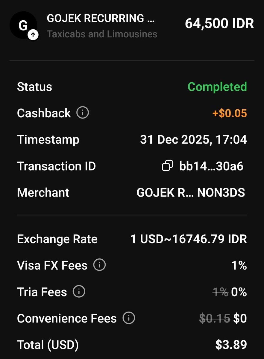 modzeenos's tweet image. Got cashback from @useTria

But honestly? I’m just… leaving it there.
Not sure what to do with it yet
Can I spend it? Convert it? Stack it?

It’s sitting in my app like: “Congrats… now what?” 😅

Anyone actually use their cashback or just let it chill like a digital souvenir?…