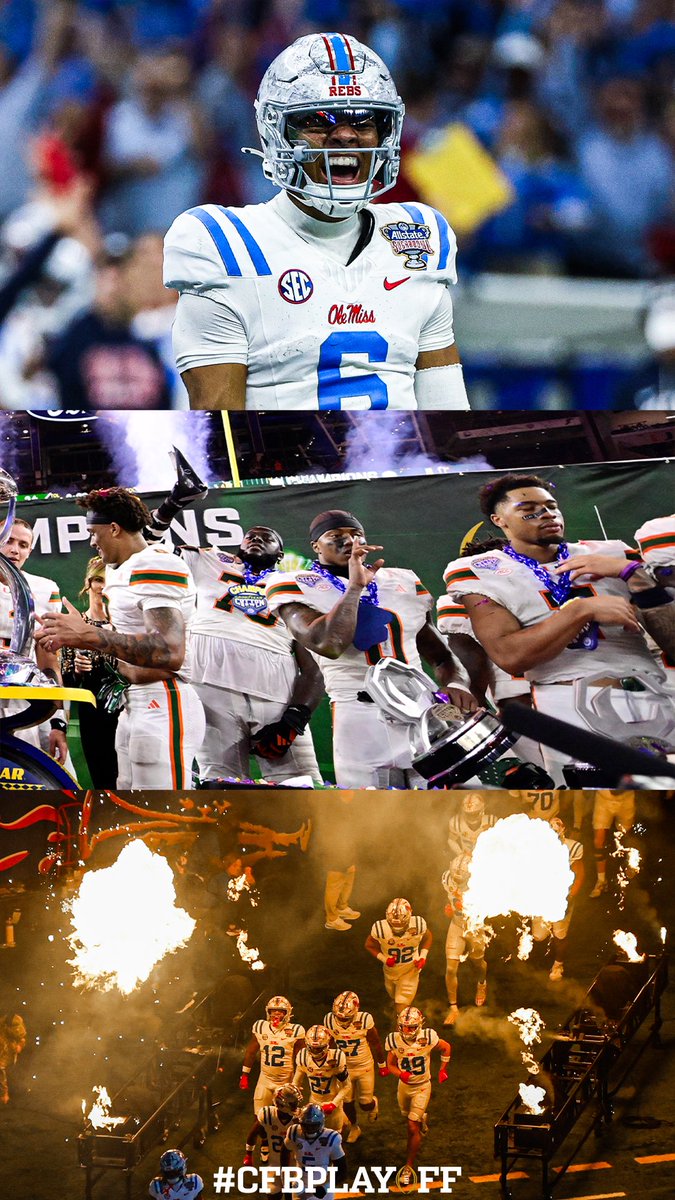 CFBPlayoff's tweet photo. Quarterfinal Frames🔥📸

#CFBPlayoff https://t.co/5VUm1UeqJL