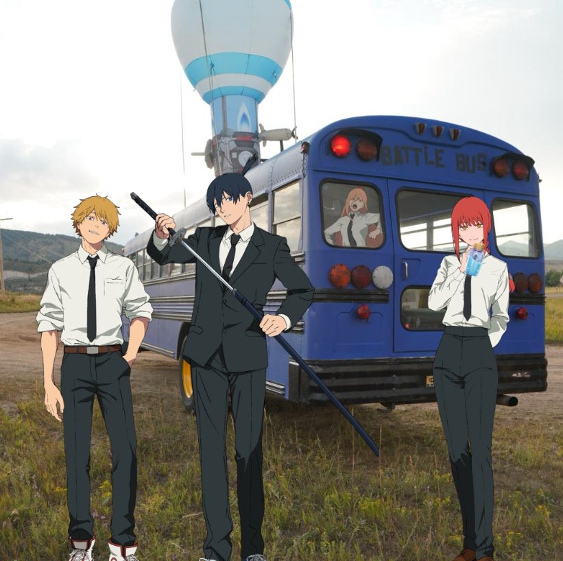 chainsawmanCOOL's tweet image. WHERE THE HE’LL ARE WE GOING