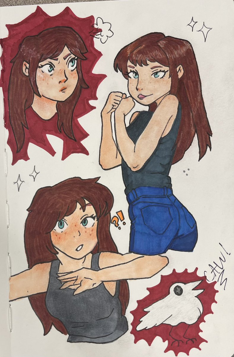 My comfort OC💕 we will be drawing more this year 👀