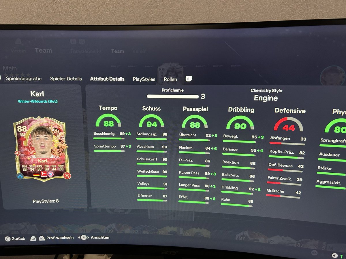 #broskievo auf den mann kommt noch die Finesse + Evo