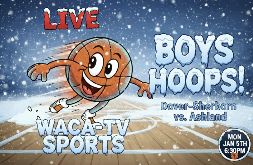 Ashland Clockers vs. Dover-Sherborn Raiders! 🌟 Get ready, Clockers fans! WACA-TV Sports brings you live coverage of the Ashland High School Boys Varsity Basketball team facing the tough Dover-Sherborn Raiders. This must-watch game sees the Clockers defending their home court in