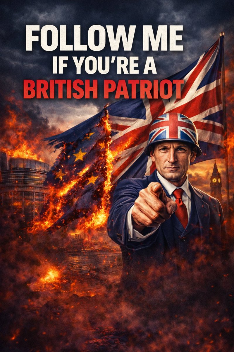 🇬🇧 Patriots give me a follow, I follow back.
Repost Repost Repost 👇👇