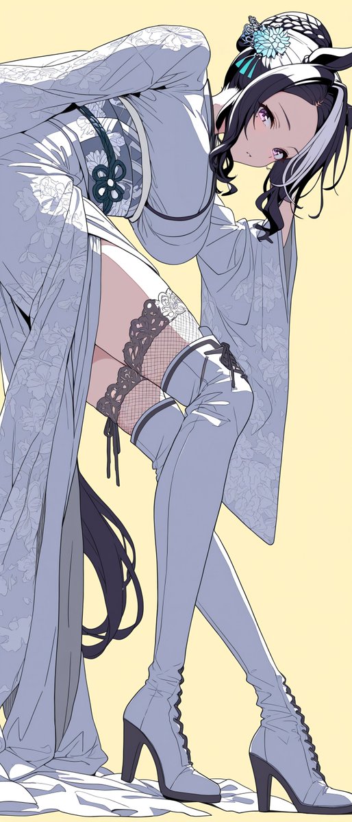 着物×ブーツ なラモーヌさん
メジロラモーヌ / Mejiro Ramonu 
ウマ娘 プリティーダービー / umamusume