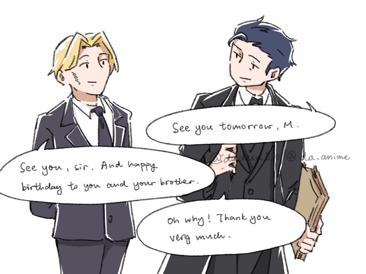 dadesu0_0's tweet image. Doesn’t feel like a birthday without you 🥳
(1/2)

#シャロ誕2026
#長官生誕祭2026