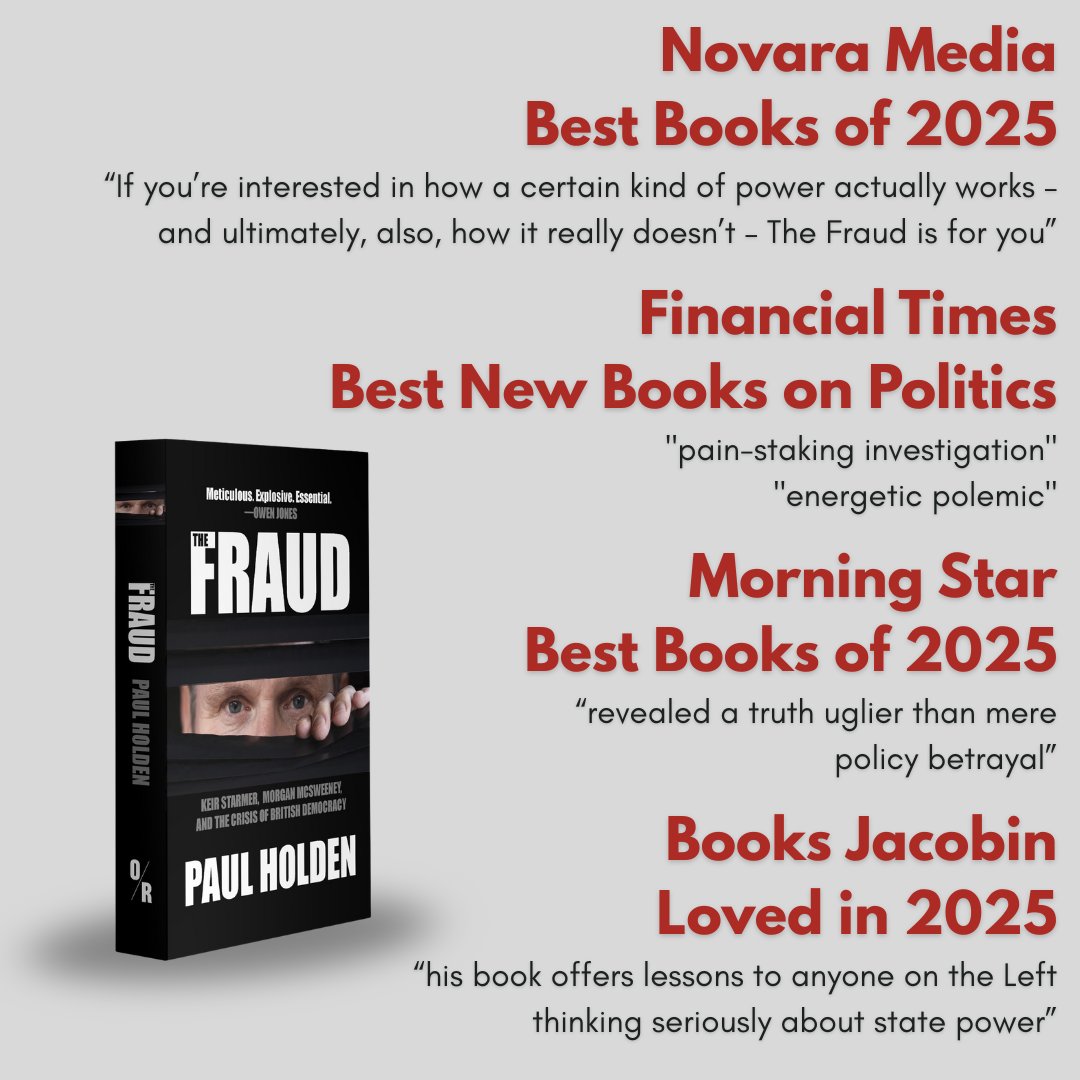 StarmertheFraud's tweet image. One of the most impactful political books of 2025. Grab your copy of 'The Fraud' from orbooks.com/catalog/the-fr…