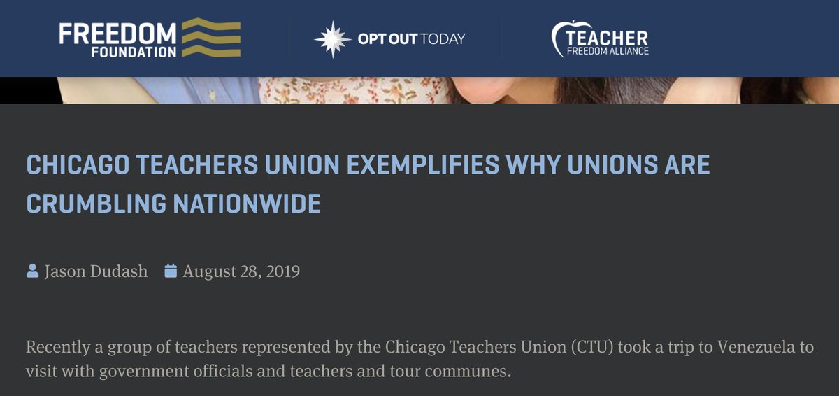 The Chicago Teachers Union took a trip to Venezuela and met with the Maduro administration. 

Credit: <a href="/maryellenonebay/">Maryellen is Wise</a>