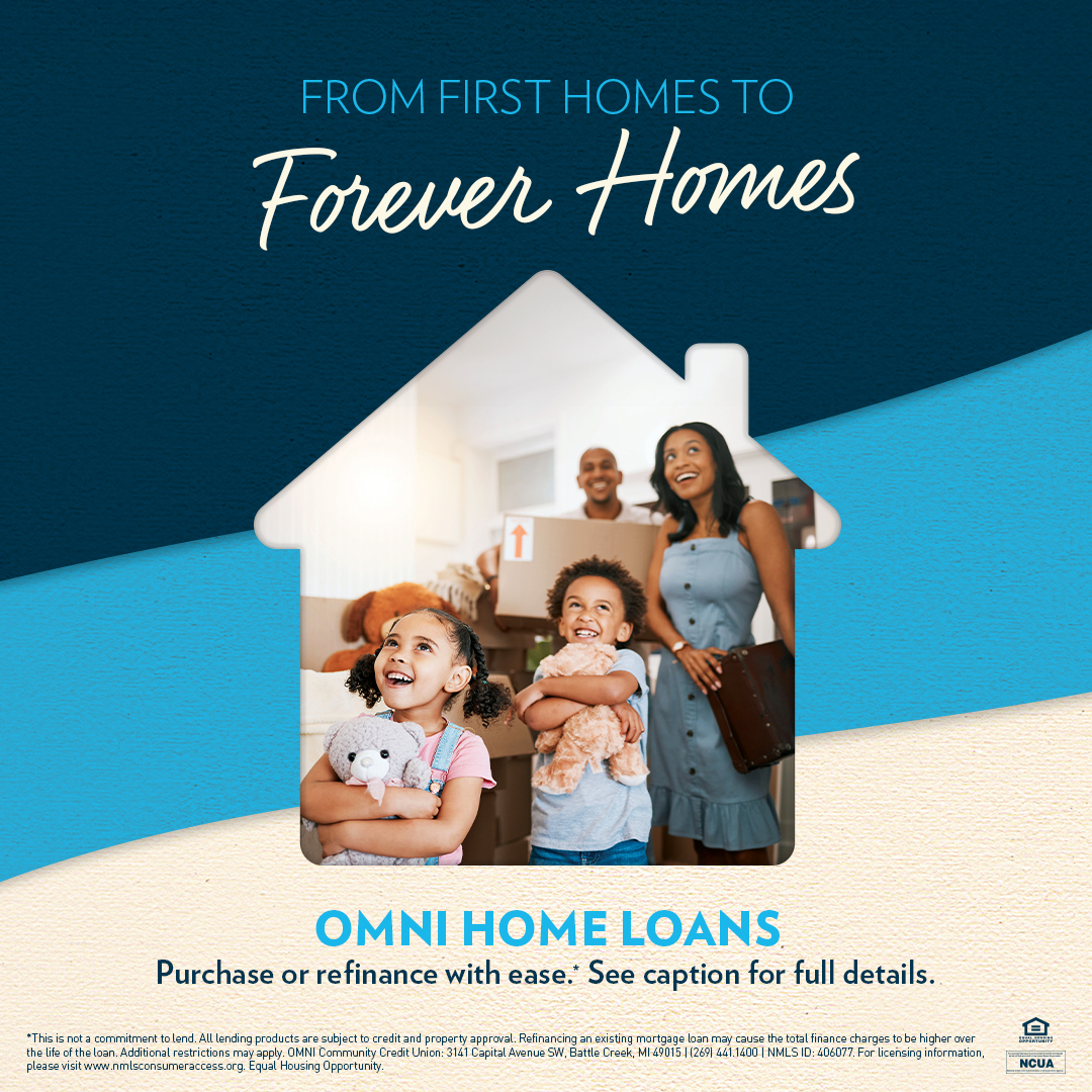 Every member’s homeownership journey is different—and that’s exactly how we approach mortgages.
With a full suite of loan options, OMNI works to match you with the program that best fits your needs, whether you’re purchasing or refinancing. 
Learn more: vist.ly/4kjzv