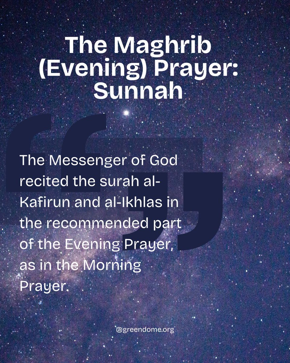 greendomeorg's tweet photo. Although there are no specific surahs for Prayers, there are surahs that the Messenger of God recited more frequently in some Prayers. Some of those will be mentioned below.  #surahs #sunnah #prayers https://t.co/44X9Qq1NO9