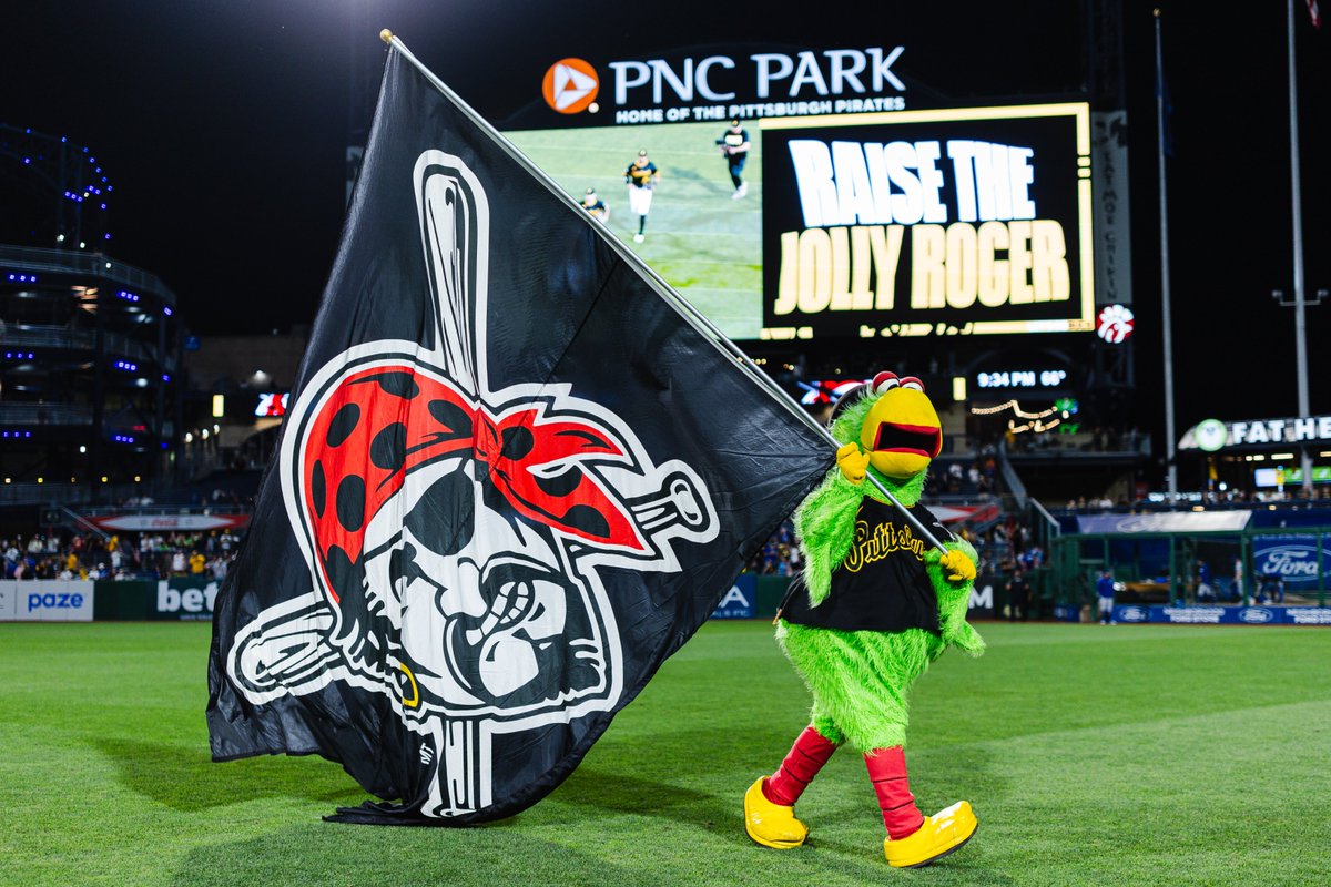 Pirates's tweet image. It’s National Bird Day! 
Shout out to our very own @Pirate_Parrot  🦜🏴‍☠️