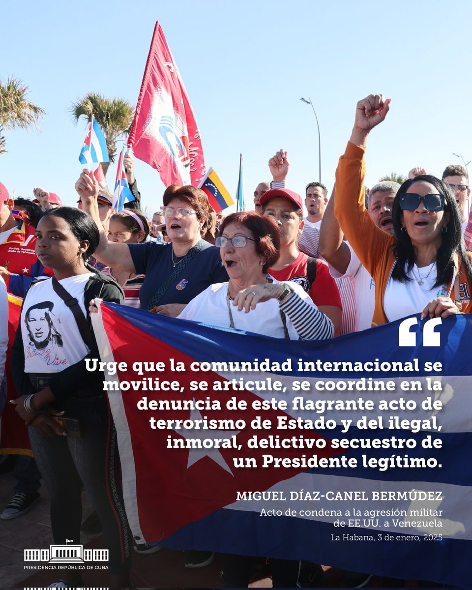 #SanctiSpíritusEnMarcha 
#Cuba
#Venezuela
<a href="/DeivyPrezMartn1/">Deivy Pérez Martín</a> 
<a href="/AlexisLorente74/">Alexis Lorente Jiménez</a> 
<a href="/YaryGrandoCobos/">@Yarys</a> 
<a href="/SaludJatibonico/">Salud Municipal Jatibonico</a>