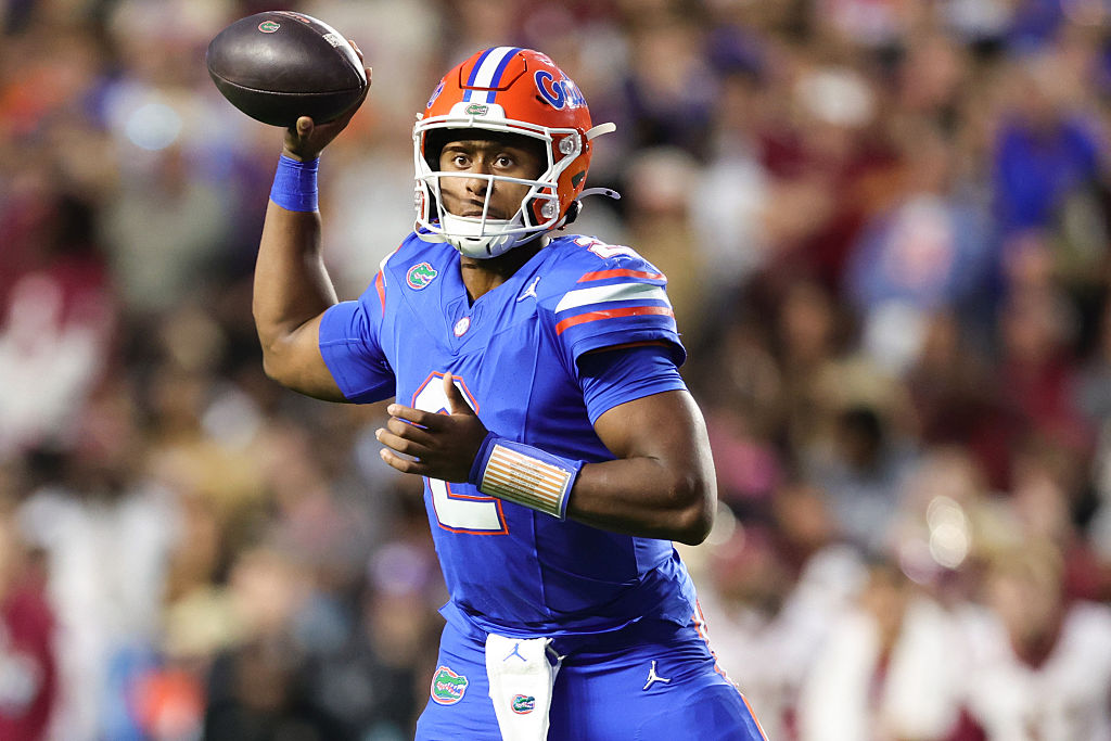 PeteThamel's tweet image. Sources: Former Florida quarterback DJ Lagway will head to Virginia on a visit this evening after his Florida State visit wraps up. Lagway intends to take a handful more visits.