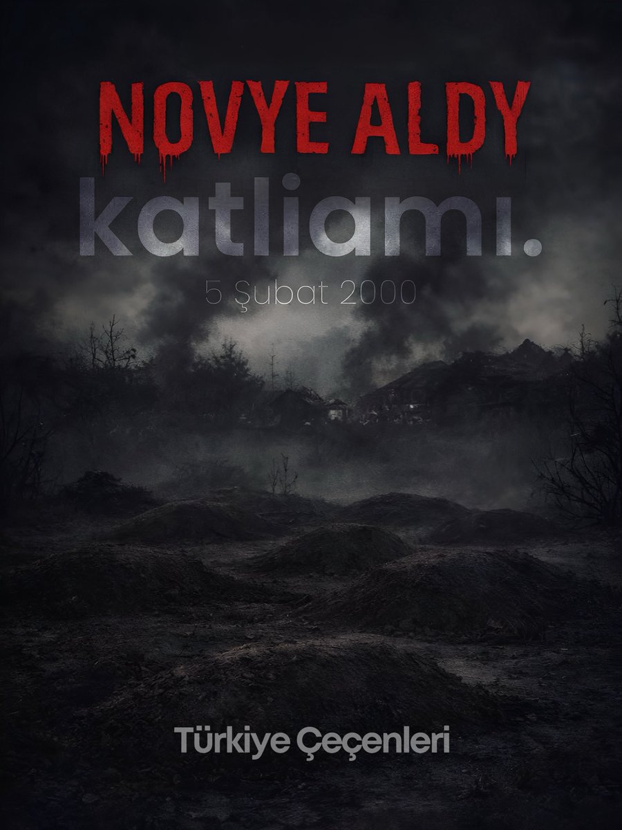 5 Şubat 2000'de Rus işgal güçleri, Novye Aldy köyünde sivillere yönelik katliam gerçekleştirdi.

Köy sakinleri, katliamın ardından 82 cenaze defnetti.

Kurşuna dizilenler arasında hiçbir "direnişçi" yoktu; kurbanların tamamı yaşlılar, kadınlar ve çocuklardan (en küçüğü 1 yaşında