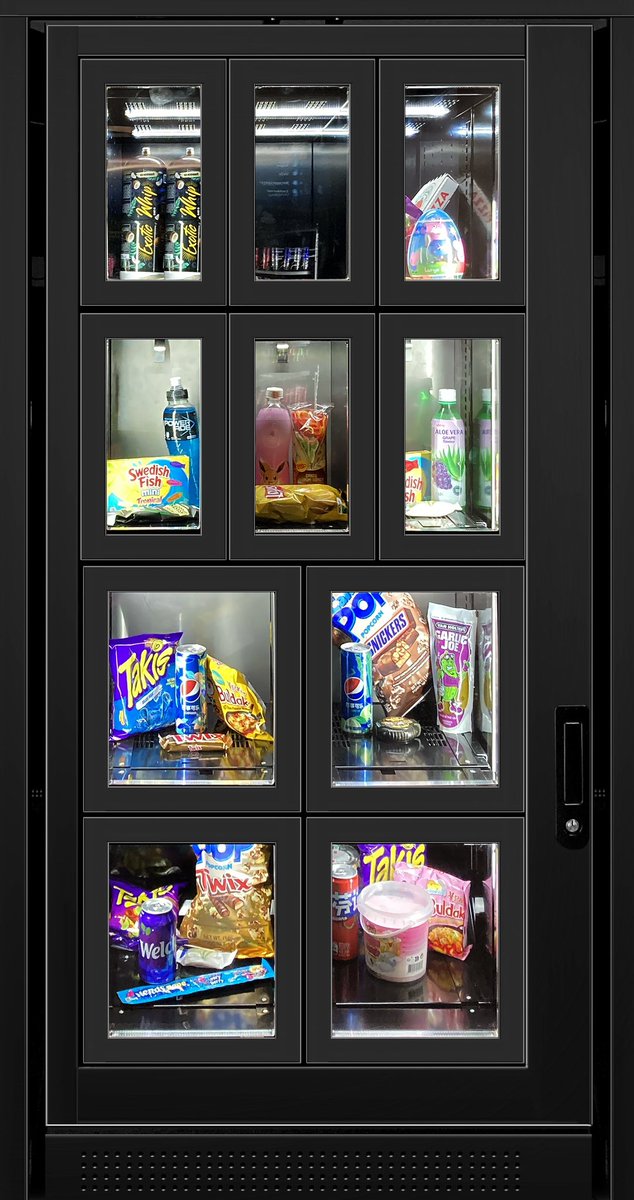 ReciklerkoCans's tweet photo. Love this wave 🌊
Vending machines minimal design, smart tech, and curated products micro-store, snack box, always open!
https://t.co/XKr2GDx55x
#VendingMachine #SmartVending #AutomatedRetail #FutureOfRetail #MicroStore #Cashless #24_7Retail #RetailDesign #UrbanConvenience https://t.co/5WJ254FxmV