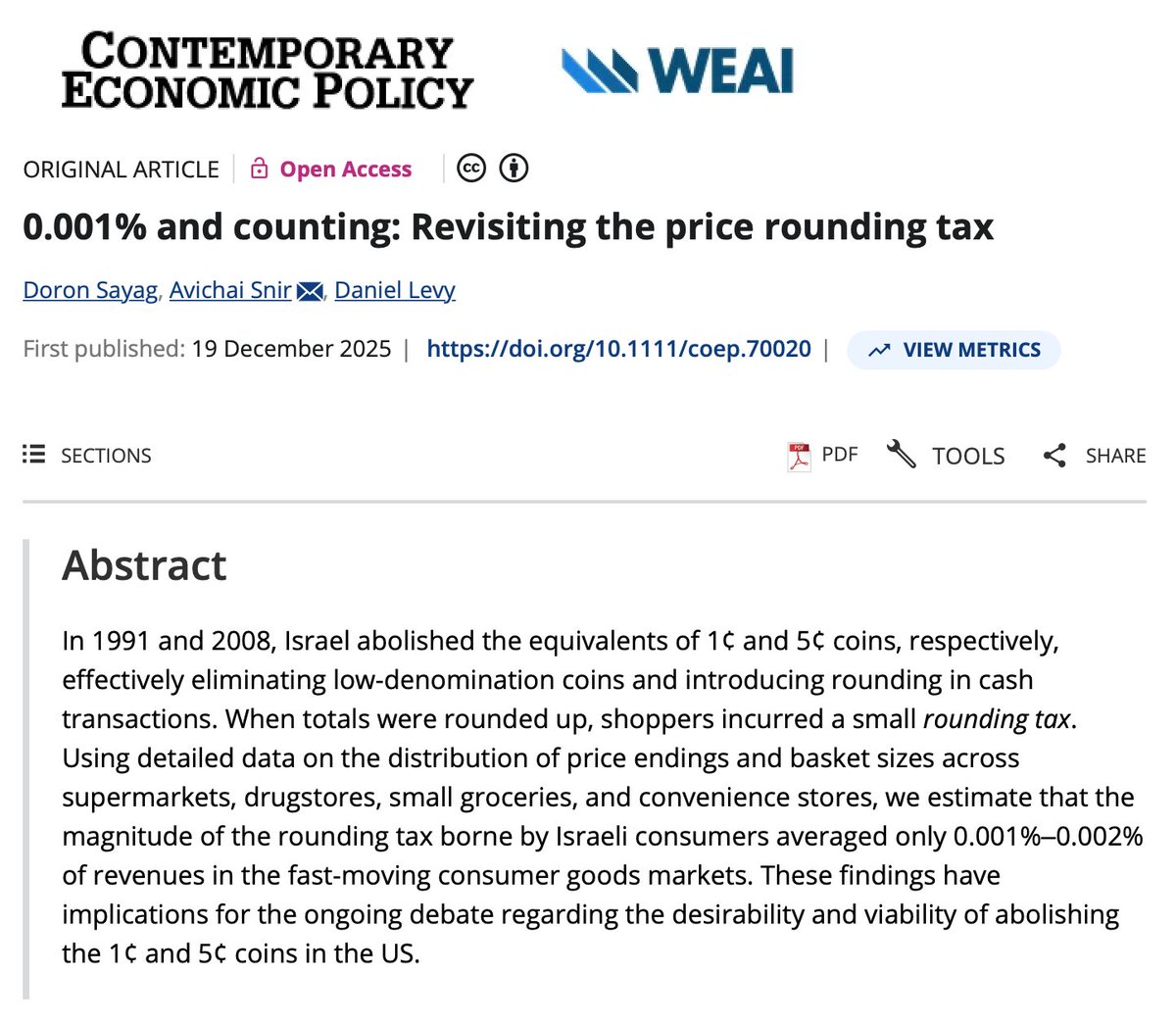 Contemporary Economic Policy tweet media
