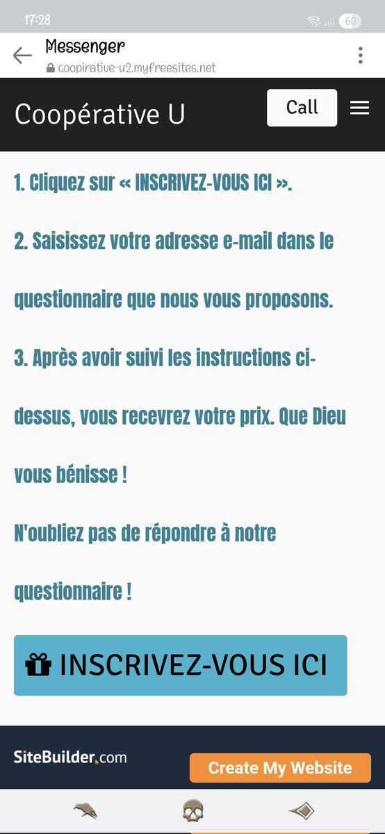 AtomVal's tweet image. Bonjour @CooperativeU 
Quelqu'un sur Facebook, utilise votre nom.
C'est un concours pour gagner une Lexus. Jusque là, pas de problème et puis j'ai lu ça 👇
Le "que dieu vous bénisse " me laisse à penser que ce n'est pas vous.
Je tiens les détails à votre disposition.