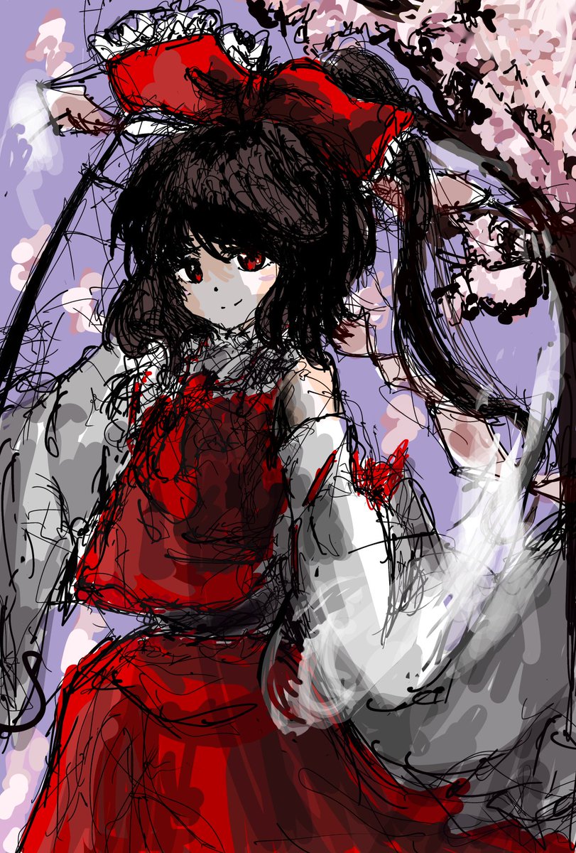T0aQu's tweet photo. 妖々夢のやつが一番好き
#1月6日は霊夢の日 https://t.co/ap4T6id6us