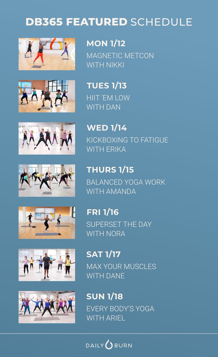 Daily Burn tweet media