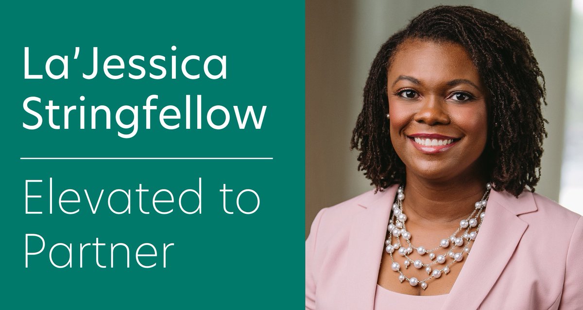 RobinsonGraySC's tweet image. Join us in celebrating Robinson Gray's newest partner, La'Jessica Stringfellow! 

We're proud of the work La'Jessica does for her clients, the legal profession, and the greater community and congratulate her on this well-deserved promotion. Read more here: bit.ly/44Xdrbl