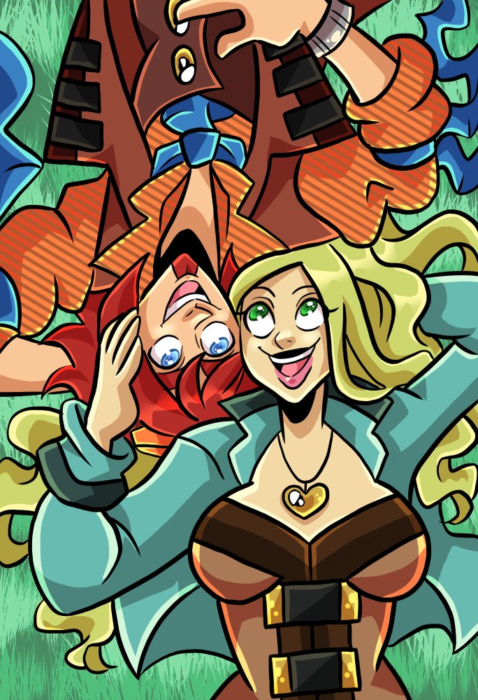 First picture of the new year! Jill and Lucien just laying around =3

#art #steampunk #digitalart #OoME #couple