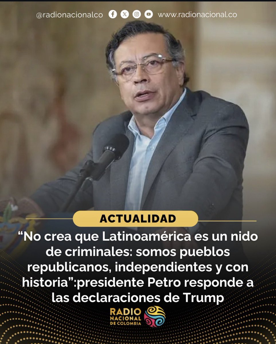 HelenaUranBideg's tweet image. He estado en desacuerdo con muchas cosas de @petrogustavo.
Lo he dicho públicamente y ha tenido consecuencias para mí, pero vi esto y me hizo pensar que, antes, ningún presidente colombiano había alzado la voz con tanta claridad para exigir respeto por los colombianos, ante una…