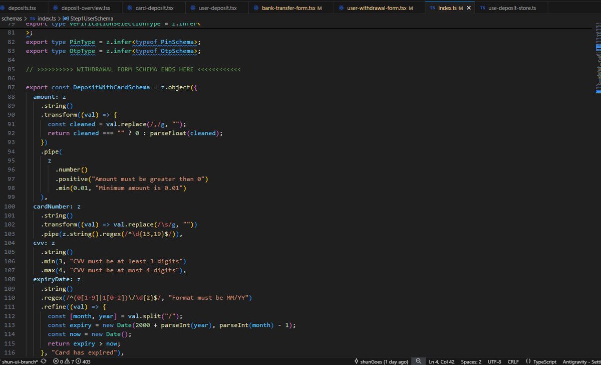 zod schema for transforming and validating number-string inputs