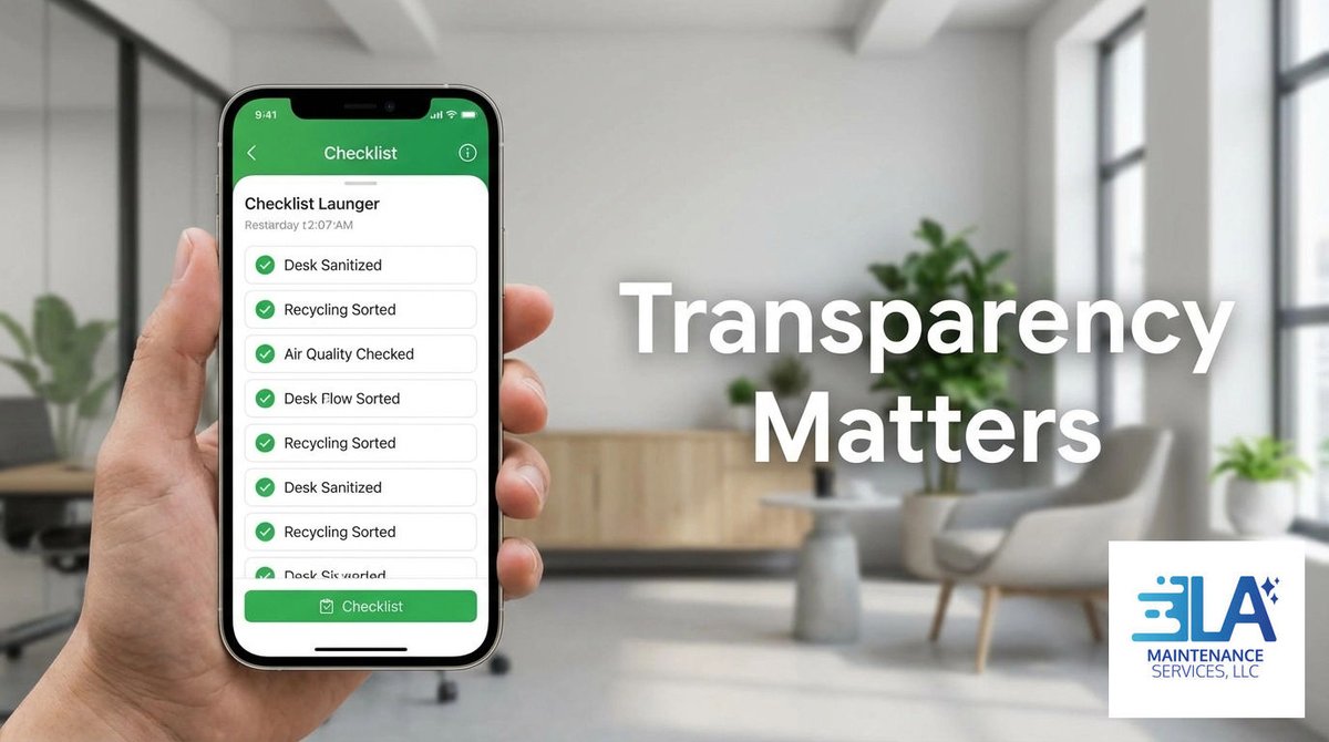 LamsService's tweet image. Commercial clients deserve total peace of mind! At LAMS, we provide digital proof of service for every job, so you know exactly what's been cleaned: no guessing, just transparency and reliability. Cleaner spaces, happier teams! #CleanWithConfidence