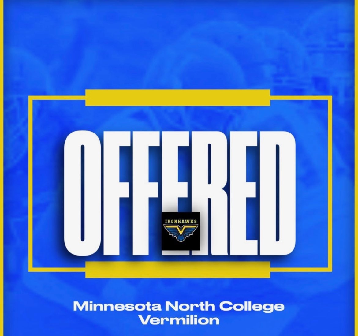 rubenlumeus09's tweet photo. After a great conversation with @CookZuriel I’m blessed to receive my 2nd offer to Minnesota North College Vermilion. @CoachLong912239 @CoachDelgado61 @CoachIzzy60 @ImmokaleeFB @HerreraRecruits @BallCoachHP @N_W_Sports @n_parrott478 #AGTG https://t.co/mw538wthRK