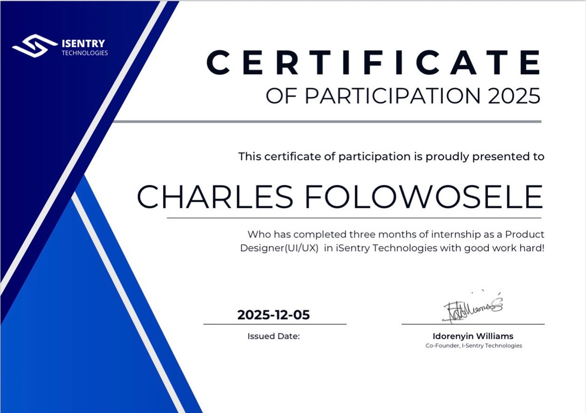 Charles Folowosele tweet media