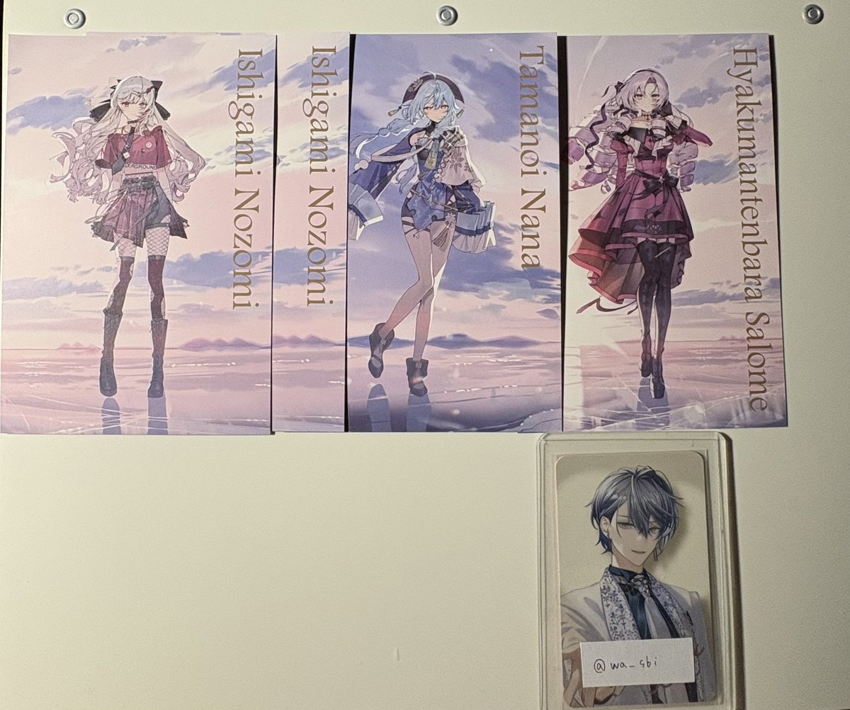 【交換】　にじさんじ　まねきねこ
CROSSING TONES   ポストカード

譲▶画像

求▶🦖🍱>>👻🔪

2:1での交換可能
郵送のみ
検索からもお気軽にお声掛けください