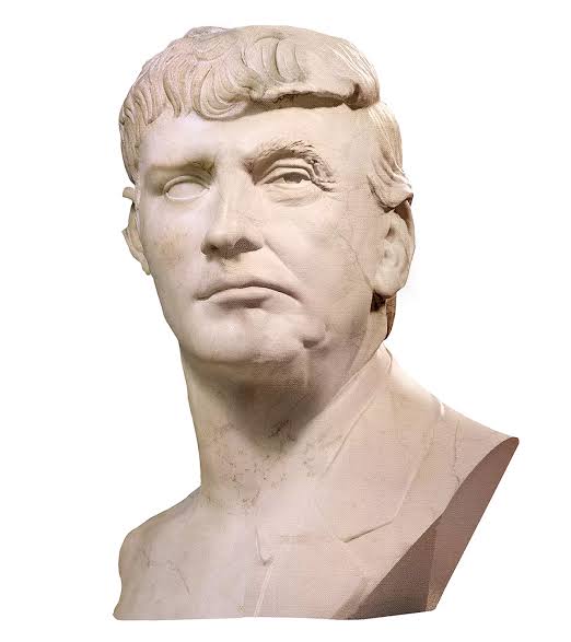 Calígula (Cayo Julio César Germánico) 37/41 d.C., El Emperador loco, cruel, tirano y extravagante (nombró cónsul a su caballo), megalómano, asesinado finalmente por una conspiración de la Guardia Pretoriana y senadores.