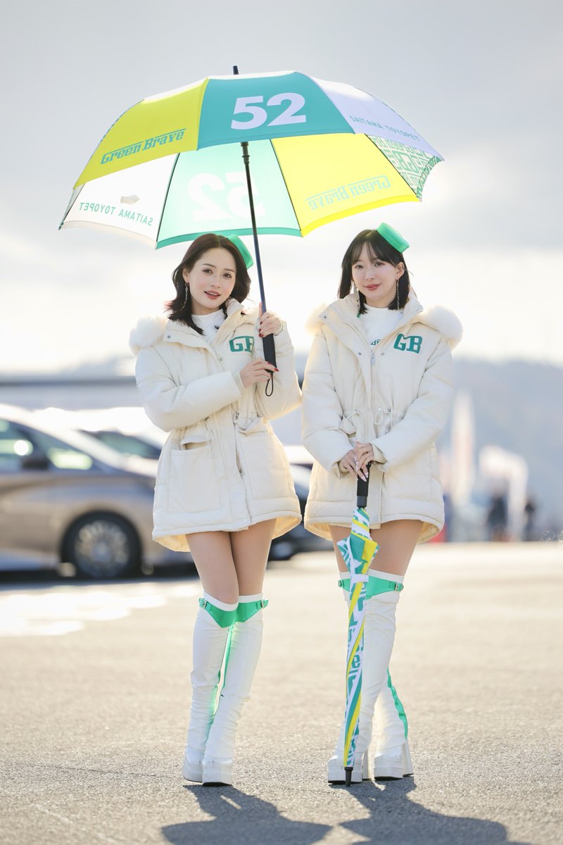 #五十嵐みさ さん
#村上楓 さん

💚🤍💛 💚🤍💛 💚🤍💛💚
🧚‍♂️🧚‍♂️永遠の妖精二人🧚‍♂️🧚‍♂️
💛🤍💚 💛🤍💚 💛🤍💚💛

2026シーズンも
二人が揃いますように🙏

#GreenBrave 
#埼玉トヨペット
super耐久 S耐