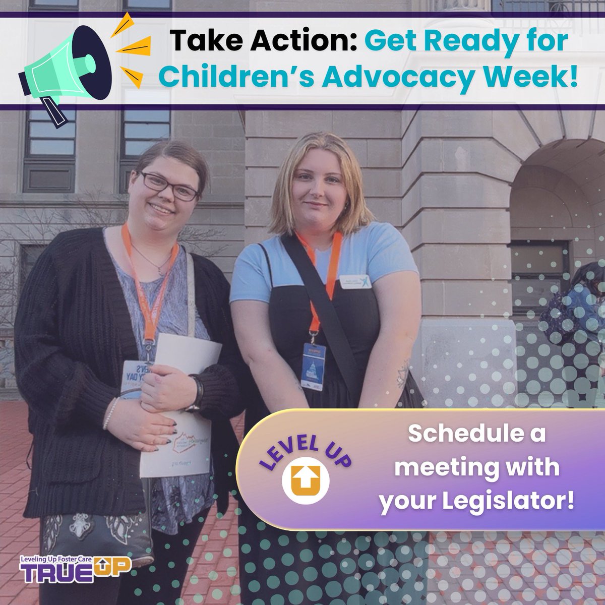 TrueUpKY's tweet image. ⏰ Children’s Advocacy Week is coming up March 2–6!
Meeting with your legislator is one of the most powerful ways to advocate for kids and families. Look up who represents you and get simple tips to get started:
🔗 kyyouth.org/advocacy/