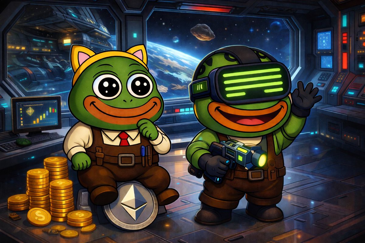 0xBE_GUDVIBES's tweet photo. Adventure with good spirits!  🐸👾✨ https://t.co/RjWAk1ag4k