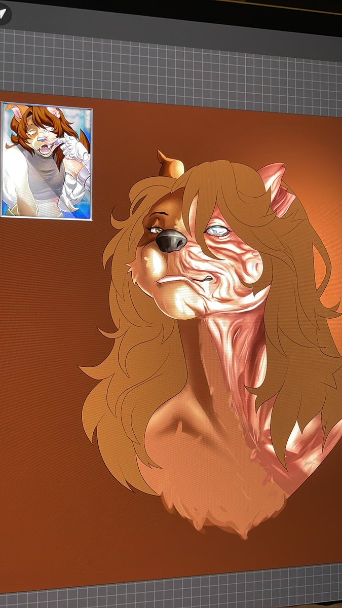 doing something experimental 

#furry #furryart