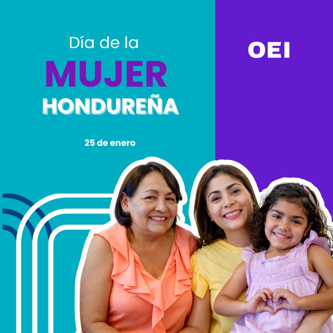 💜 Día de la Mujer Hondureña

Las mujeres hondureñas transforman realidades con su fuerza, su trabajo y su compromiso. Hoy celebramos su historia, su voz y su papel fundamental en el desarrollo del país. ✨

#OEI #OEIHonduras
