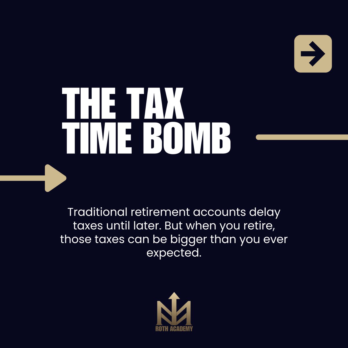 therothacademy's tweet image. What if the money you worked for…
actually stayed yours?

This isn’t about loopholes.
It’s about understanding the rules most people were never taught.

Swipe to see how tax-free retirement income is possible.

#TaxFreeRetirement #RothStrategy #RothAcademy #RetirementPlanning
