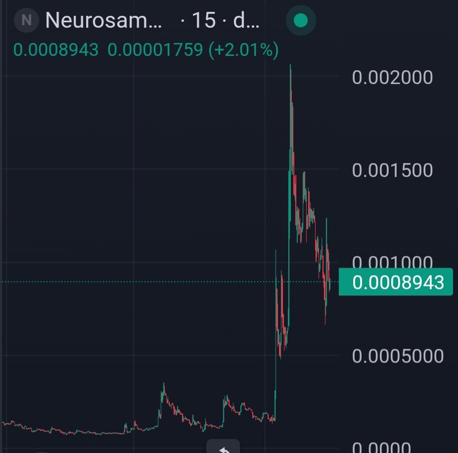 $Neurosama 股价上涨 x9,5 倍，创历史新高，看涨 🔥