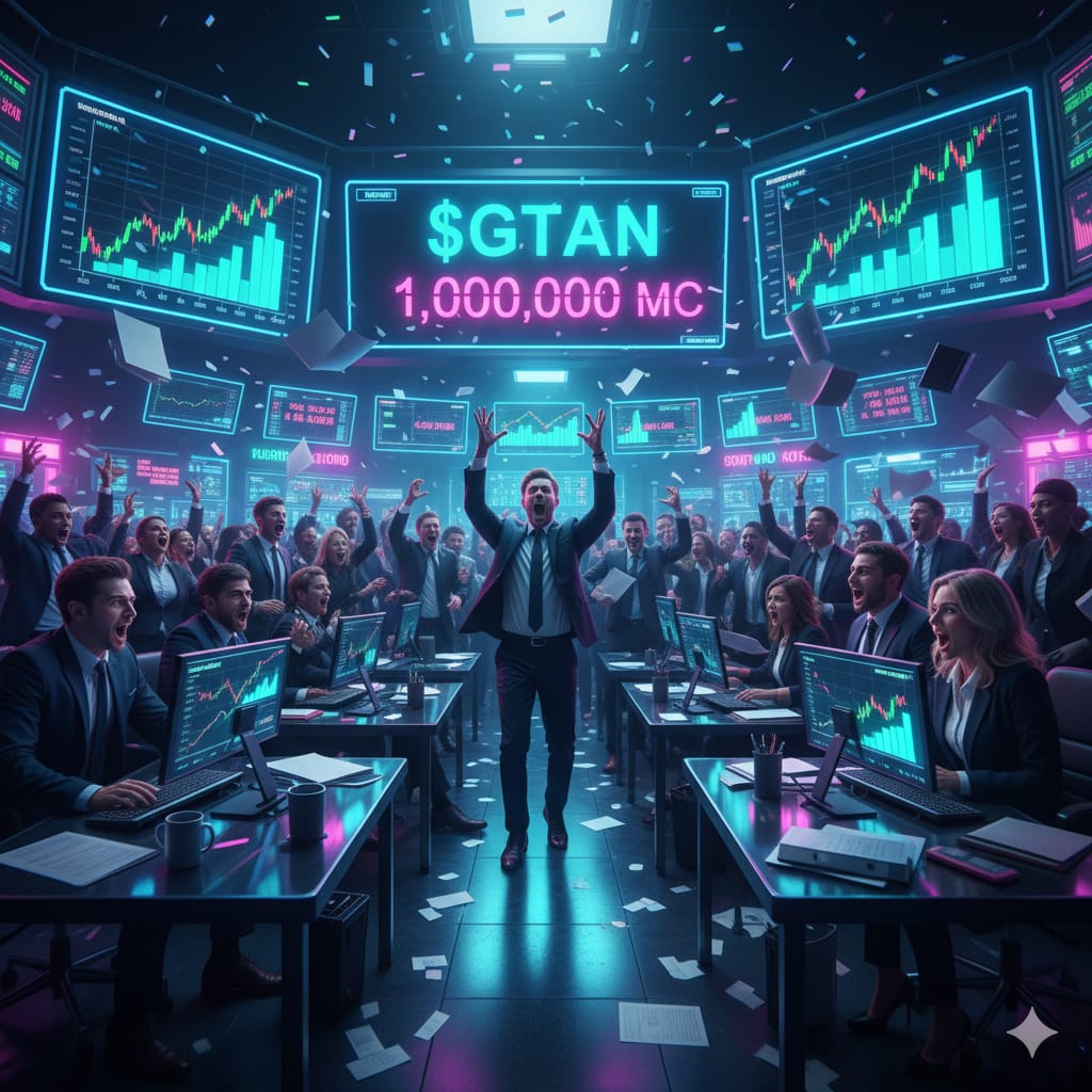 $GTAN 
1MC, here we come
Guys keep bagging more
<a href="/PhtEmmanuelO/">Prophet Emmanuel Okeke</a> <a href="/GiantToken/">Giant Token</a>