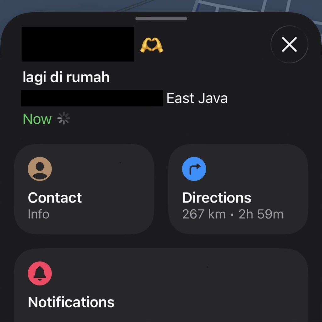 kali ini pisahnya jauh banget 😔💔