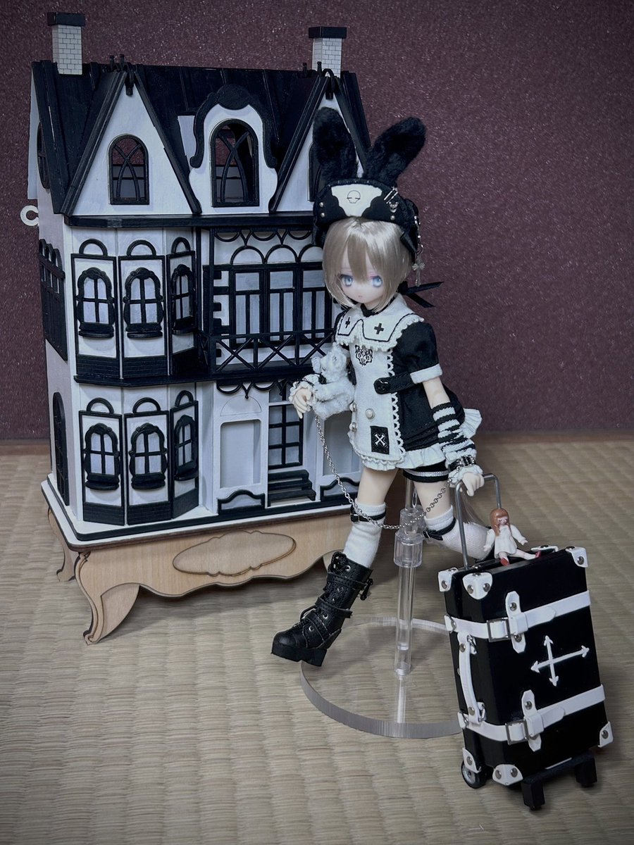 オーダーお願いして作って頂きました(Ｔ_Ｔ)♡本当に可愛い泣泣

#きままトランクBox