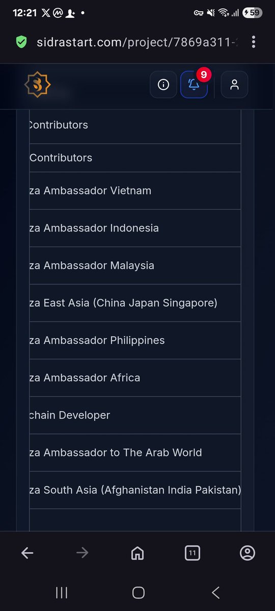 Muezza, a global ambassador of goodwill catapulting SidraChain to the forefront of the creative Web3 space. 🐈🚀
✅ Vietnam | Indonesia | Malaysia | 
✅ East Asia | South Asia | Arab World | Africa
​Join the pride. Shape the future.
​t.me/muezzaofsidra
​#Muezza #SidraChain