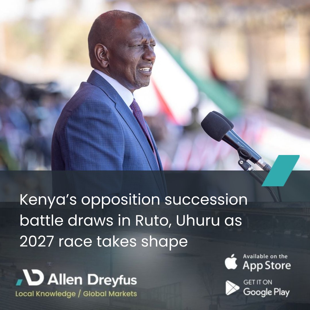 allendreyfus_'s tweet photo. Kenya’s opposition politics have been thrown into fresh turmoil as a bitter succession struggle inside the Orange Democratic Movement pulls in President William Ruto and his predecessor Uhuru Kenyatta. - Wanderi Kamau

Read more:https://t.co/4wUboROOFh

#Kenya #Politics https://t.co/5DIwDGGdoE